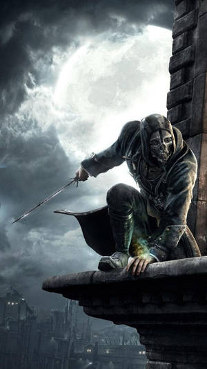 Corvo Attano Android Gaming Wallpaper