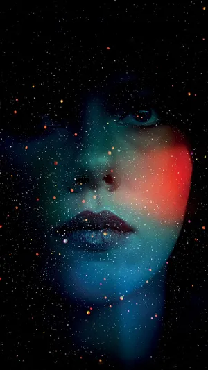 Cosmic Beauty Portrait Wallpaper