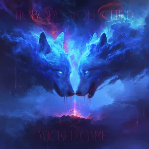 Cosmic_ Wolf_ Duality_ Album_ Art Wallpaper