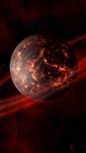 Cosmos Planet Space Phone Wallpaper