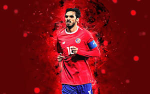 Costa Rica National Football Team Captain Bryan Ruiz Wallpaper