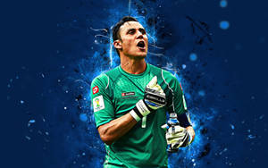 Costa Rica National Football Team Goalkeeper Keylor Navas Wallpaper