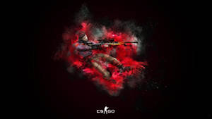 Counter Strike Global Offensive Red Wallpaper