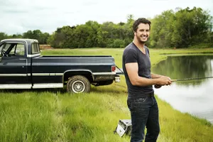 Country Music Star Luke Bryan In Concert Wallpaper