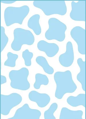 Cow Printed Blue #style Wallpaper