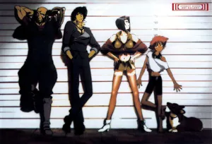 Cowboy Bebop Character Lineup Wallpaper