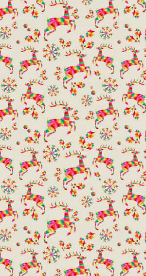 Cozy Boho Christmas Vibes Wallpaper