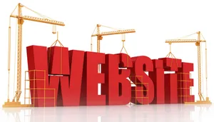 Cranes Fixing Website Under Construction Wallpaper