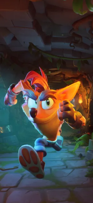 Crash Bandicoot Run Wallpaper