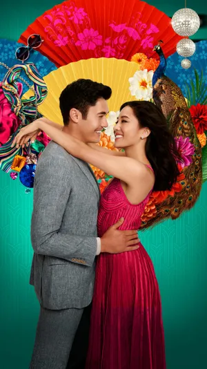Crazy Rich Asians Leading Stars Wallpaper