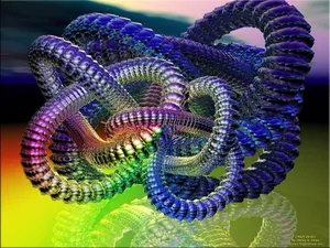 Crazy Tangled Wires Wallpaper