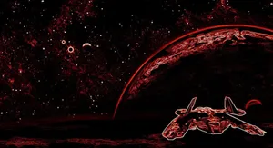 Create A Beautiful And Dark Atmosphere With This Dark Red Aesthetic. Wallpaper