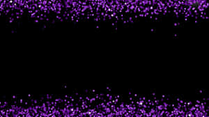 Create A Bewitching Effect With Purple Glitter