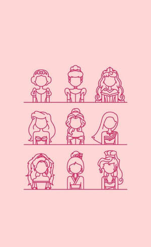 Create Magical Moments With Your Favorite Disney Princess! Wallpaper