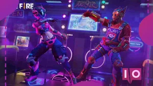 Create Your Own Fire Rhymes With Hip Hop Free Fire Wallpaper