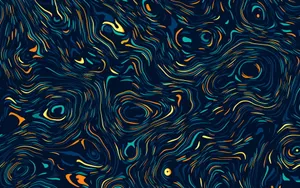 Creative Abstract Wavy Lines Wallpaper