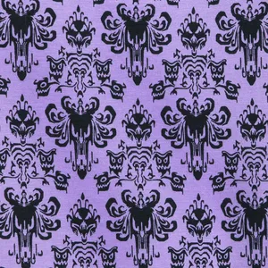 Creative Purple Symbol Haunted Mansion Wallpaper