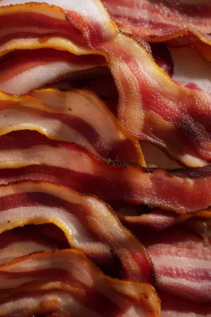 Crispy Bacon Closeup Wallpaper