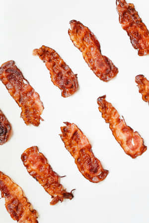 Crispy Bacon Strips Wallpaper