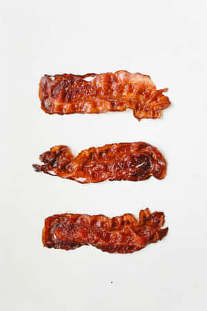 Crispy Bacon Strips Wallpaper