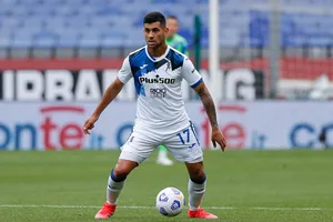 Cristian Romero Inside The Football Stadium Wallpaper