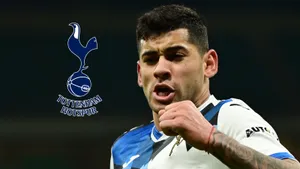 Cristian Romero's Team Logo Wallpaper