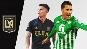 Cristian Tello In Betis And Los Angeles Fc Jersey Wallpaper