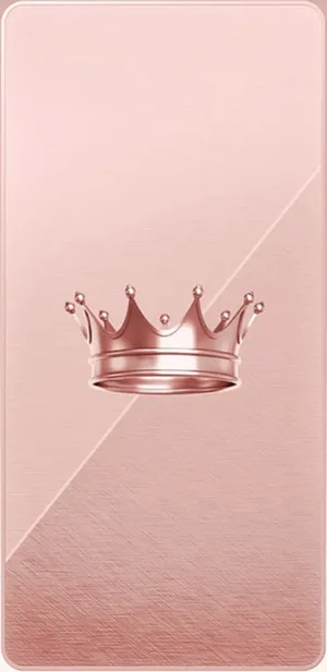 Crown Rose Gold Iphone Wallpaper