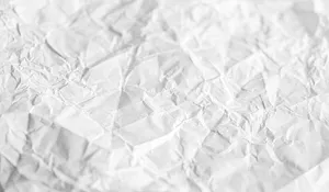 Crumpled Up White Texture Paper Wallpaper