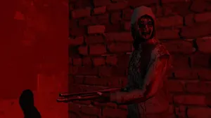 Cryof Fear Red Lit Enemy Wallpaper