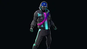 Cryptic Fortnite Manic Skin Wallpaper