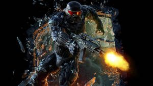 Crysis Warhead Gun Wallpaper