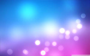 Crystalizing Bokeh On Pink Blue Wallpaper