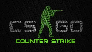 Cs Go In White And Green Wallpaper