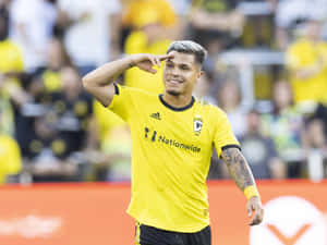 Cucho Hernandez Professional Columbian Football Player Wallpaper