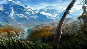 Curved Kukri Far Cry 4 Hd Phone Wallpaper