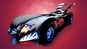 Customize Your Desktop With The Iconic Batmobile Wallpaper