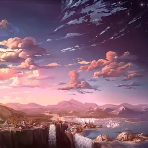 Cute Aesthetic Ipad Scenery Falls Wallpaper