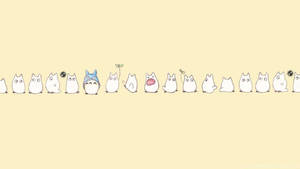 Cute Aesthetic Pc Ghibli Totoros Wallpaper