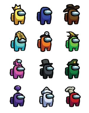 Cute Among Us Student Council Wallpaper