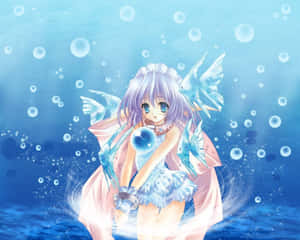 Cute Angels 1024 X 819 Wallpaper