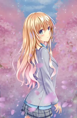 Cute Anime Characters Your Lie In April Wallpaper