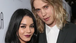 Cute Austin Butler With Hudgens Wallpaper