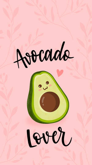 Cute Avocado Lover Wallpaper