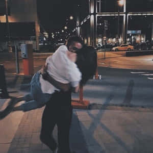 Cute Boyfriend Candid Moment Wallpaper