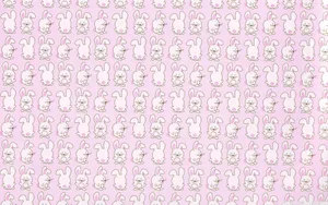 Cute Bunny In Different Perspectives Wallpaper
