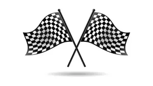 Cute Checkered Flags Wallpaper