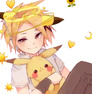 Cute Denki Pikachu Wallpaper