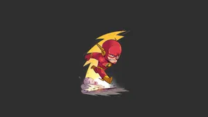 Cute Fanart The Flash 4k Wallpaper