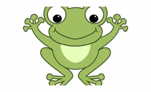 Cute Frog Clipart Wallpaper